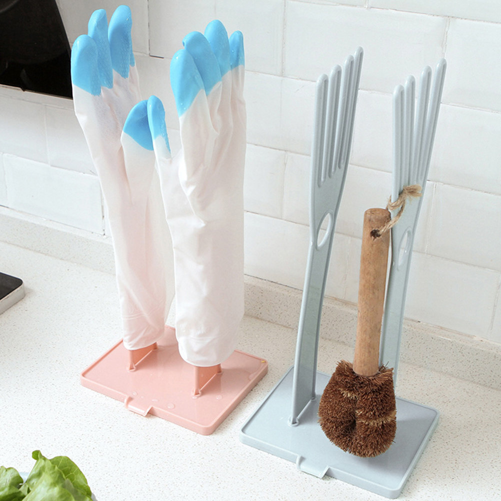 1Pcs Modern Kitchen Drain Rack - Dish Glove Rubber recension och pris